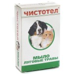 Мыло, Чистотел 80 г Луговые травы универсальное для животных