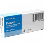 Риссет, таблетки покрытые пленочной оболочкой 4 мг 20 шт