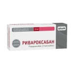 Ривароксабан, таблетки покрытые оболочкой пленочной 10 мг 30 шт