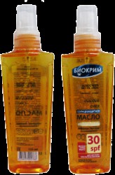 Масло солнцезащитное Биокрим SPF 30 150 мл