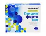 Глицин форте, Consumed (Консумед) табл. №30 с витаминами С В1 В6 В12 вишня