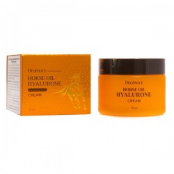 Крем для лица Deoproce Хорс оил гиалурон 50 мл