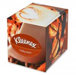 Салфетки, Kleenex (Клинекс) №100 Коллекшн куб коробка