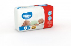 Подгузники 37 шт. Huggies классик мини 3-6 кг р. 2