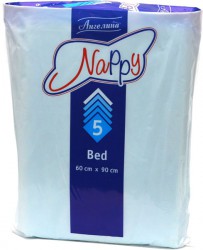 Простыни впитывающие Ангелина нэппи 5 шт.