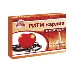 Ритм кардио с магнием 30 шт. табл. 0.25 г
