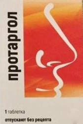 Протаргол табл. д/р-ра д/местн. прим. 200 мг 1 шт.
