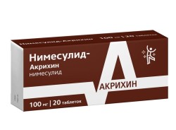 Нимесулид-Акрихин табл. 100 мг 20 шт.