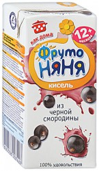 Кисель Фрутоняня черная смородина 200 мл