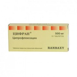 Цифран табл. п/о пленочной 500 мг 10 шт.