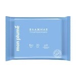 Туалетная бумага влажная, Mon Plume (Мон Плюм) 20 шт