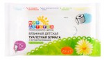Туалетная бумага влажная, Мир детства 20 шт арт. 40039 ромашка