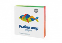 Рыбий жир форте 100 шт. капс. 350 мг