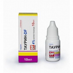 Таурин-DF капли глазн. 4% 10 мл 1 шт.